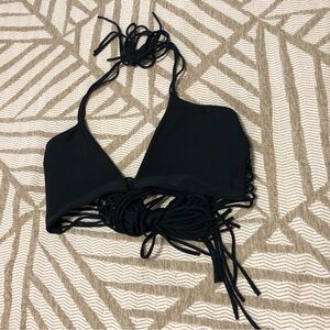 Mikoh Black Bikini Top